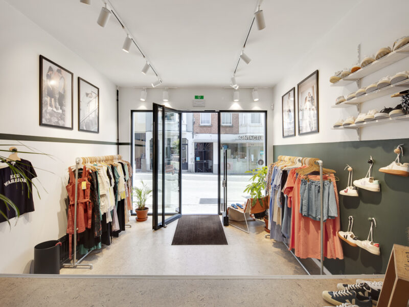 renovatie lokale winkel SuperGoods Mechelen Interieurkabinet